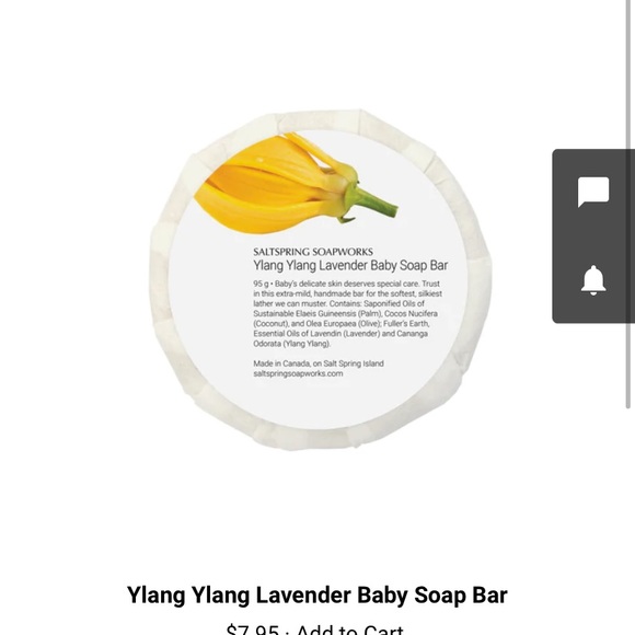 SALTSPRING SOAPWORKS BABY GIFT PACK *NEW* - Picture 5 of 6